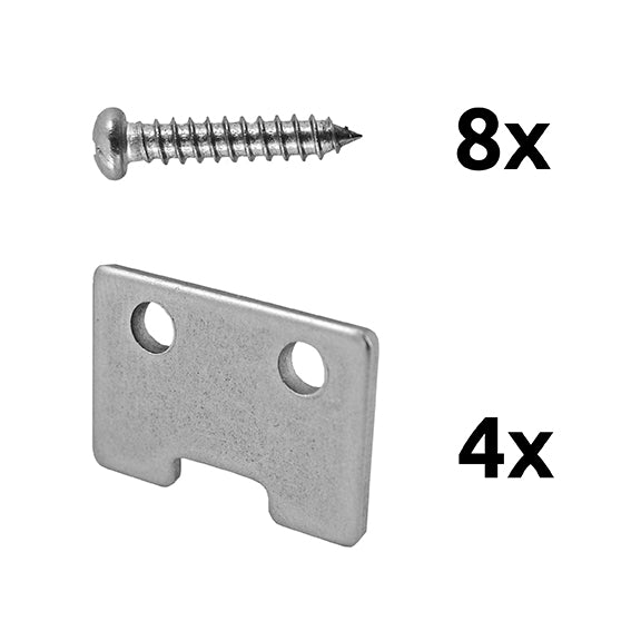 Spojovací materiál k hliníkové příčce