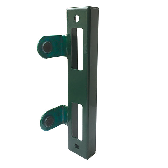 Doraz branky kovový, zelený