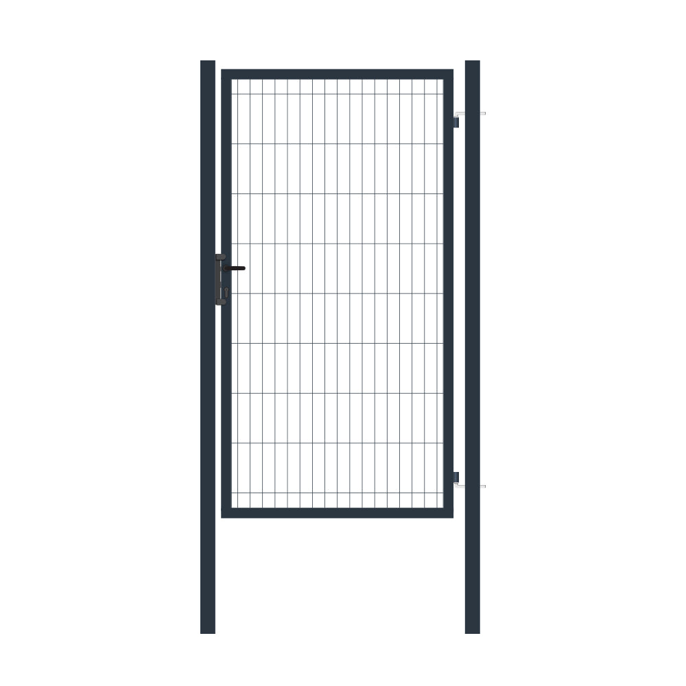 Branka 1Kř. SQUARE ZnPVC RAL 7016 1000x1800mm