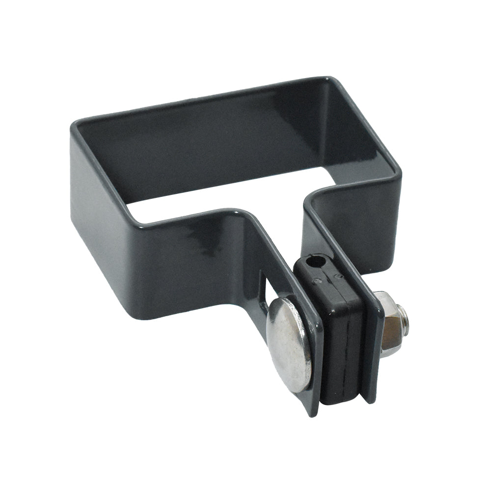 Objímka koncová na JP sloupek ZnPVC RAL7016 A