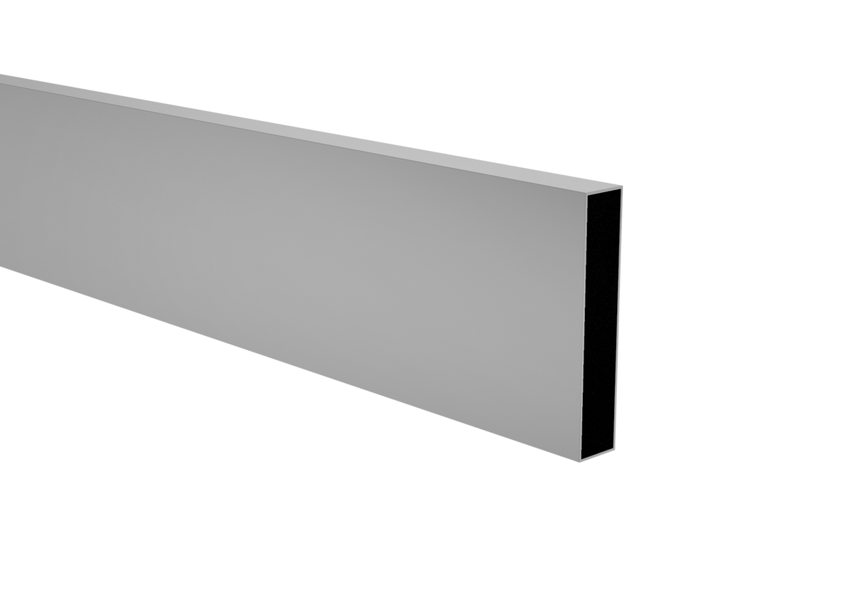 Hliníková lamela, 20x100-6000mm, šedá