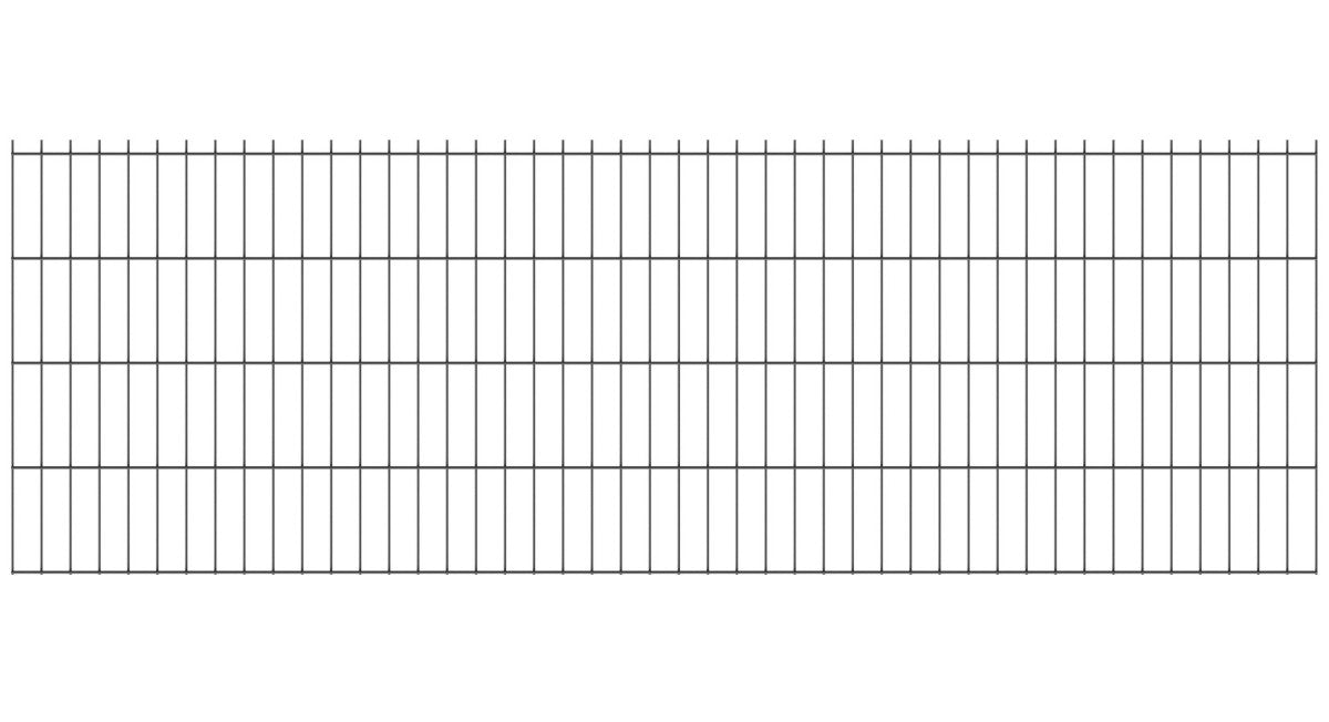 Svařovaný plotový panel N2D 2500x830mm D5/4/5mm antracit