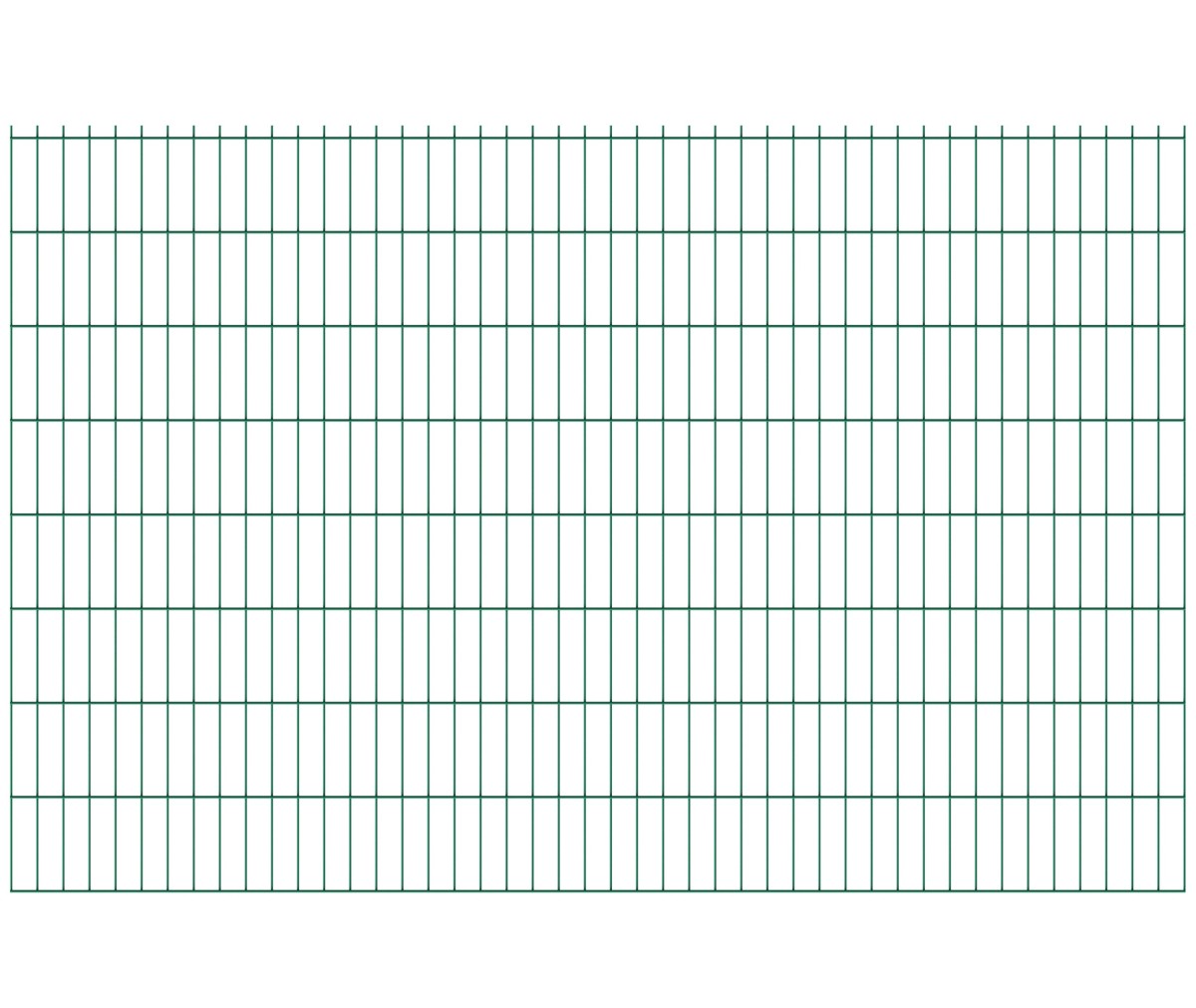 Svařovaný panel N2D 2490x1630mm D5/4/5mm, zelený