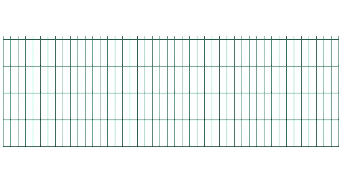Svařovaný plotový panel N2D 2500x830mm D5/4/5mm zelená