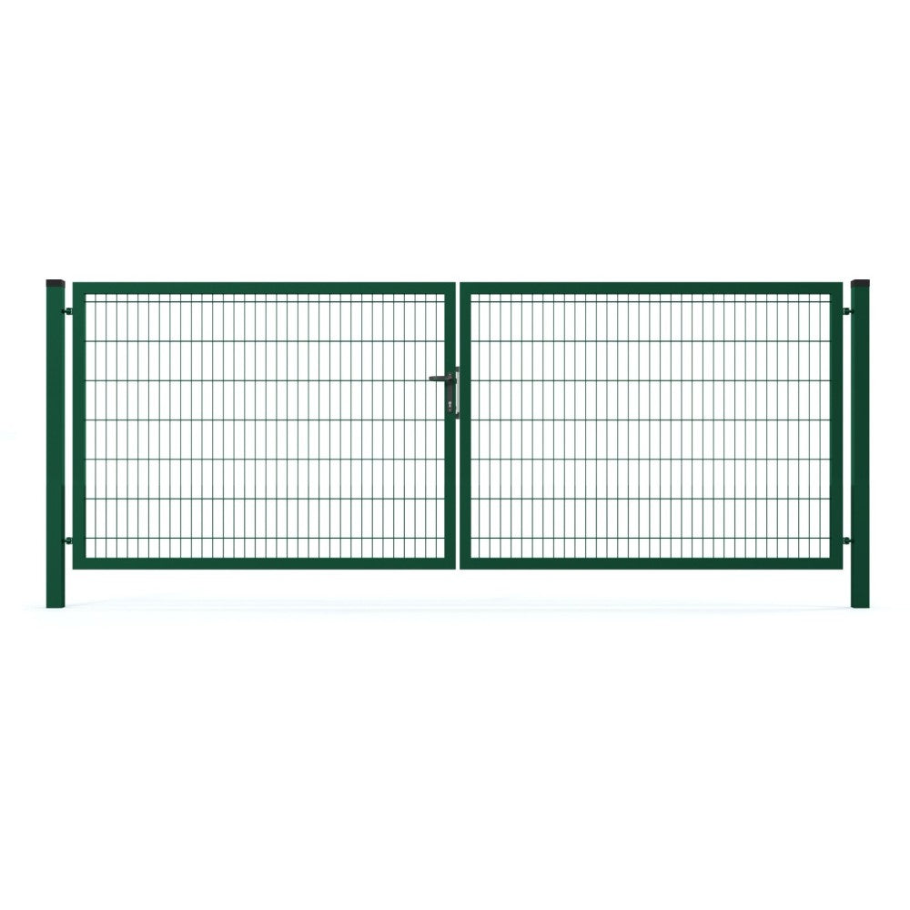 Brána 2kr. 2D BOX ZnPVC 4000x1500mm RAL6005 zelená