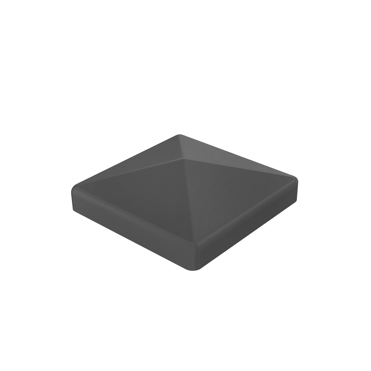 Záslepka čtvercová pro sloupek 80x80, RAL7016