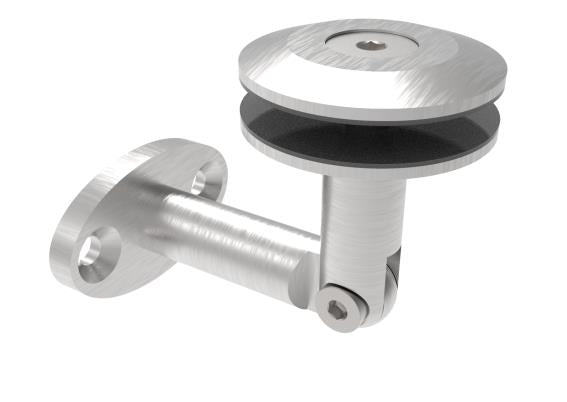 Přístřešek - kotvení spodní D35mm AISI304, 70x40/D