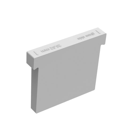 PVC Kotvící kolík pro sklo