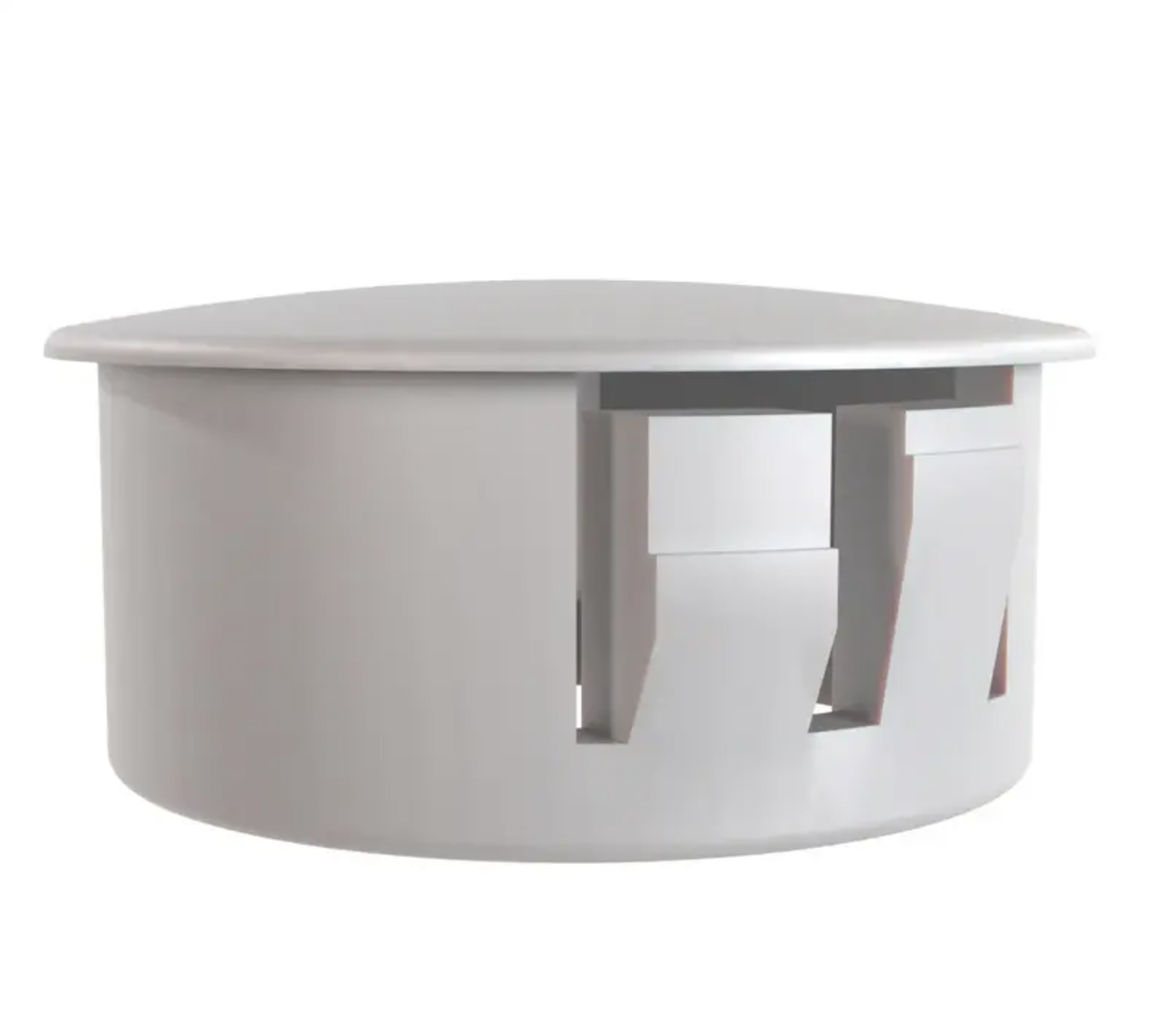 Záslepka pro AL profil, PVC, D30mm