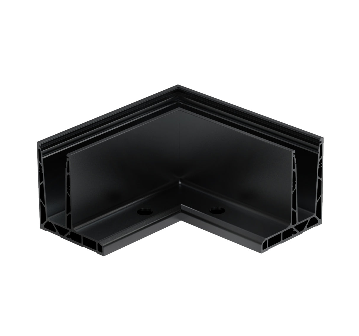 Kotvění vrchní - sklo hliník AL/ELOX/Satin