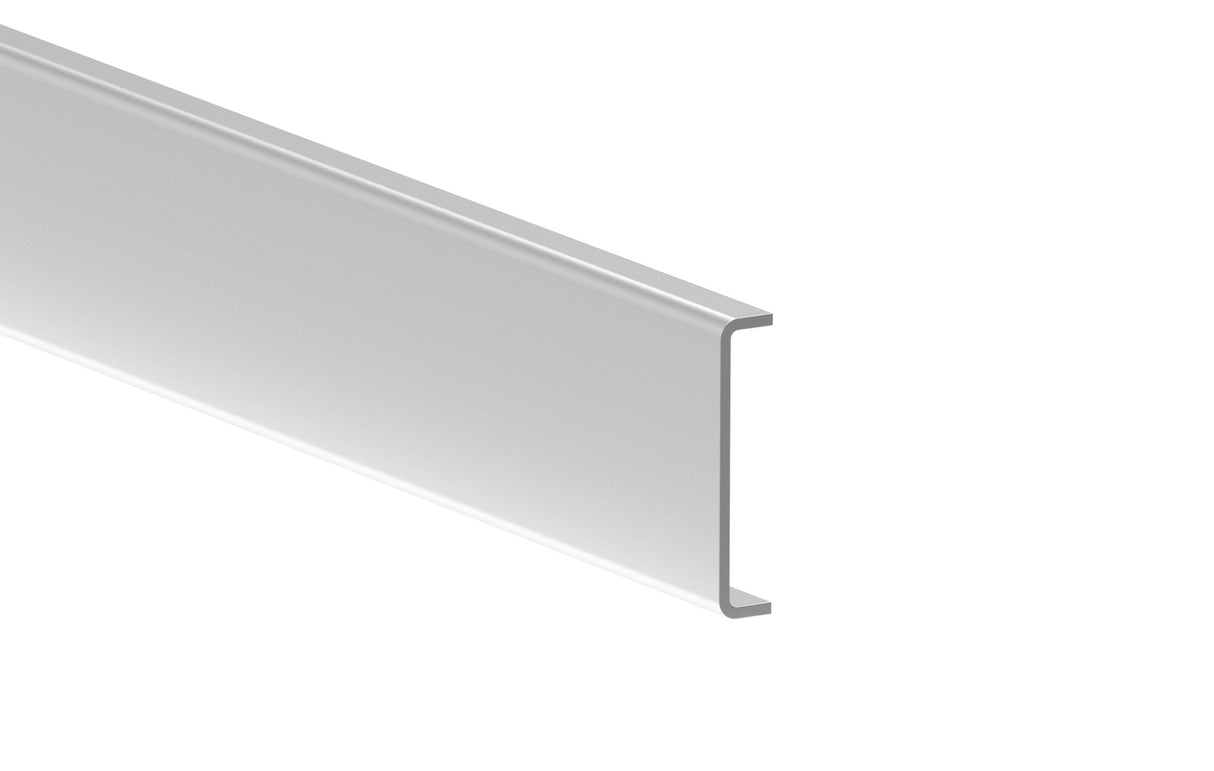 Nerezový U-profil 15×75×15×3 mm – dĺžka 2,0 m – AISI 304, Natural