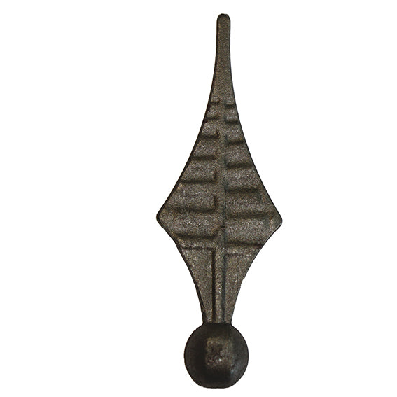 Kovaná špice,Kovaný plot h165, b53mm