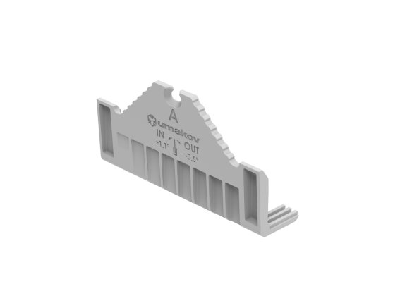 Sada pro nastavitelné upevnění skla - canal A