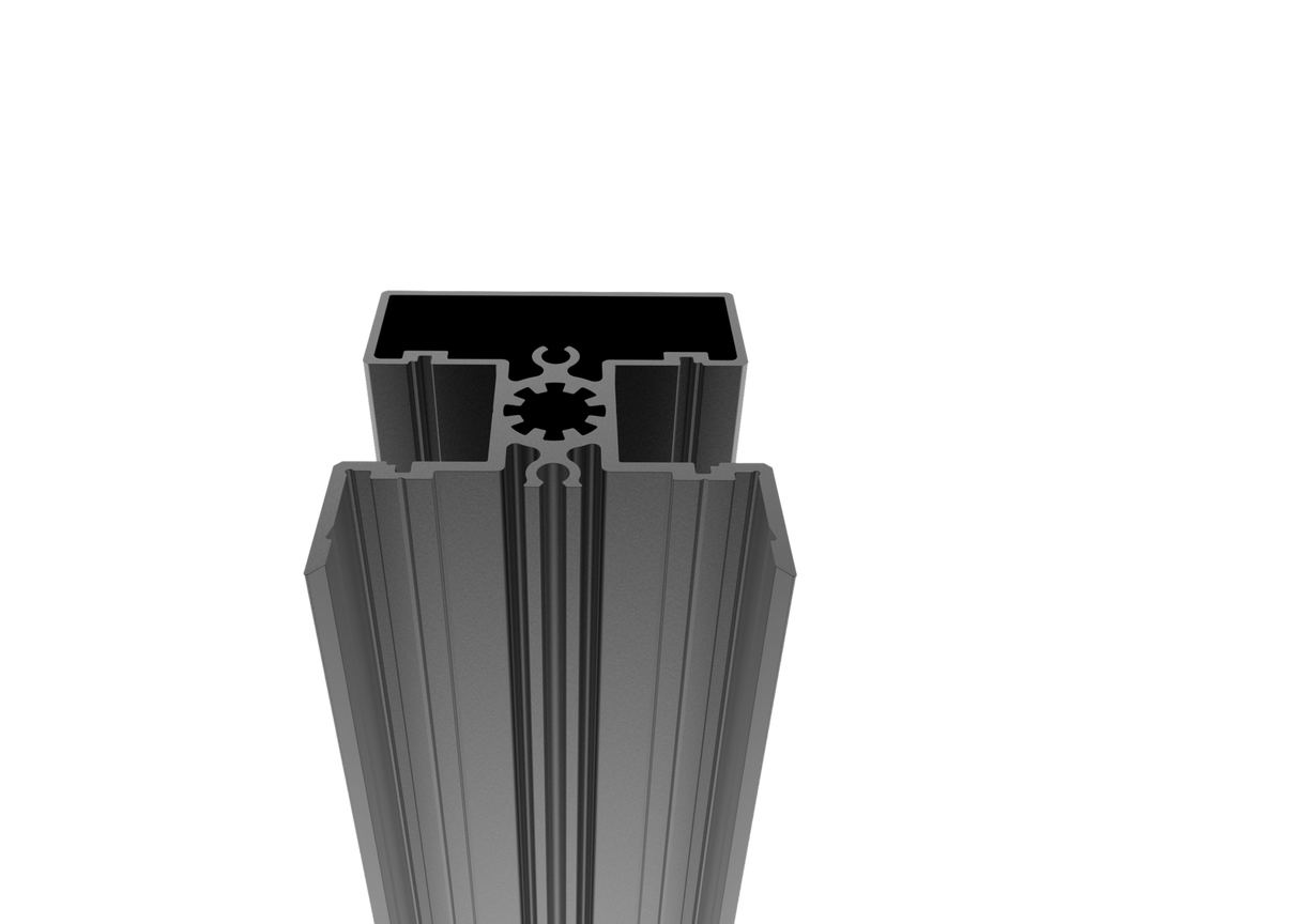 Hliníkový plotový sloupek 50x60-6000mm R7016