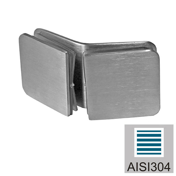 Držák skla, AISI 304, T 8-10 mm