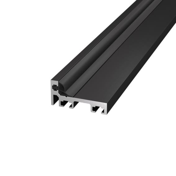 Zárubňový profil pro skleněné dveře "L"