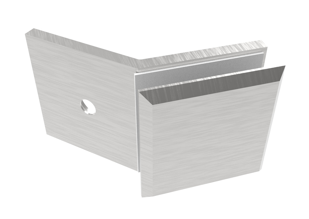 Držák skla, Zamak, 135°, T 8-10 mm