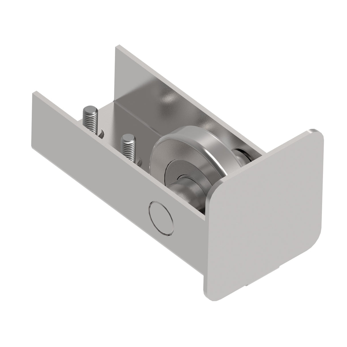 Kolečko dojezdové NEREZ, profile 76x76mm