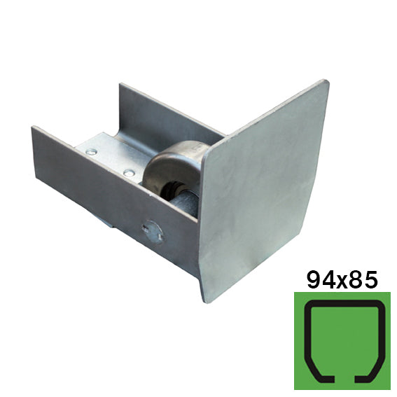 Dojezdové kolečko Zn, profile 94x85mm