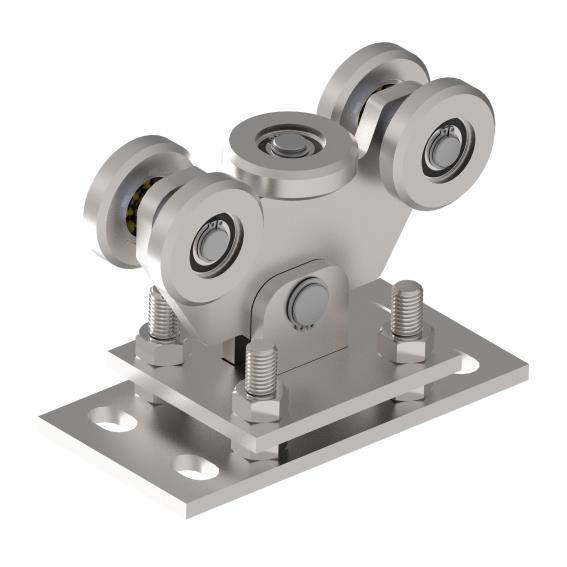 Vedení spodní - ECO profile 80x80mm