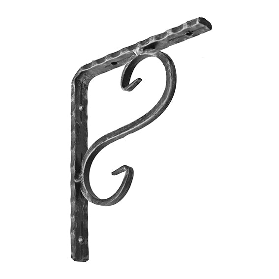 Konzola police 125x150mm, patina strieborná