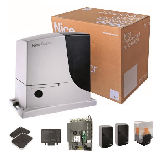 Pohony ROBUS sada pro posuvné brány NICE kit, max