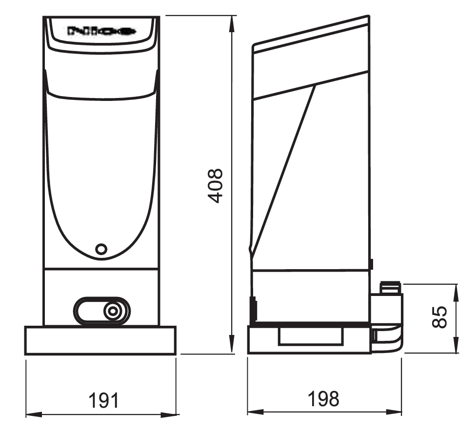 Sada pohonu NICE ROBUS400 set, max 400kg