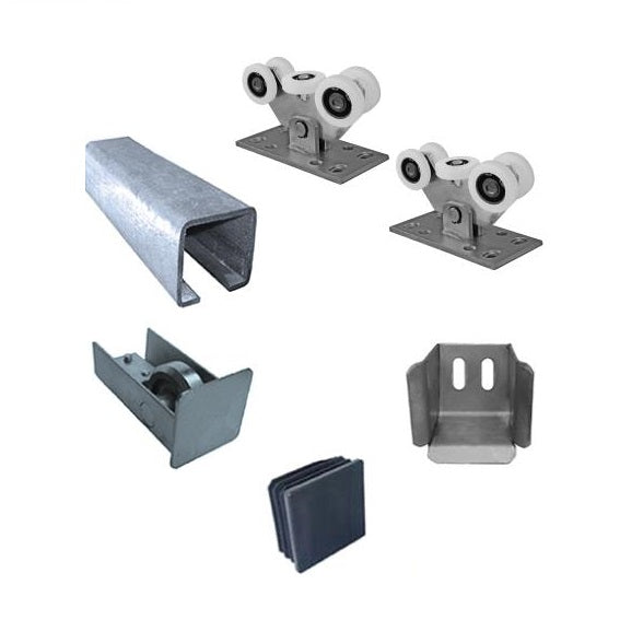 Sada pro posuvnou bránu do 4m,Zn, NYLON, 60x60mm