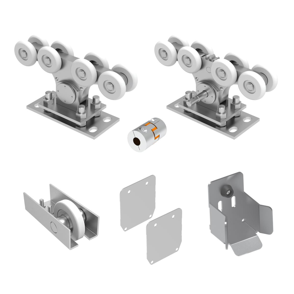 Vedení spodní - ECO profile AL 90x99mm