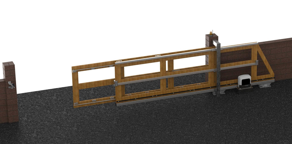 Teleskopický systém pro sam.bránu do 8m, 2dílna