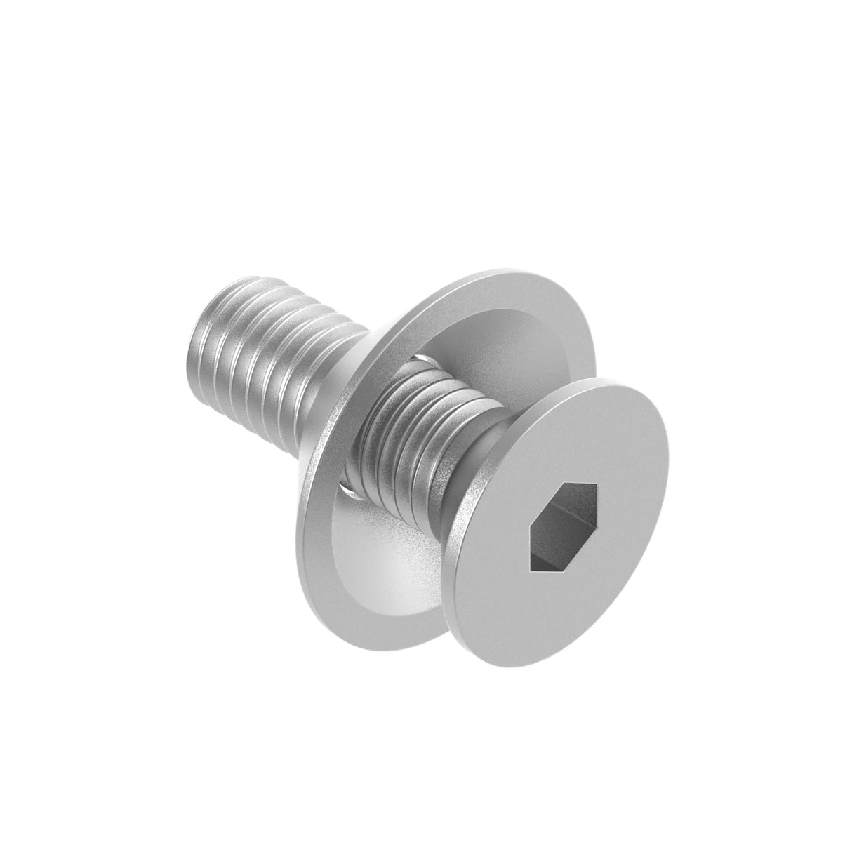 Kužeľová skrutka+kuž. podložka,M8, AISI316, SW=T40