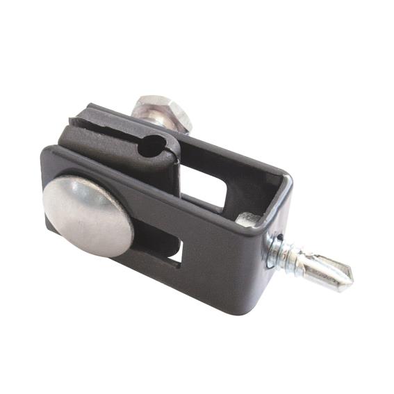 Příchytka svařovaného panelu "U" na sloupek Zn