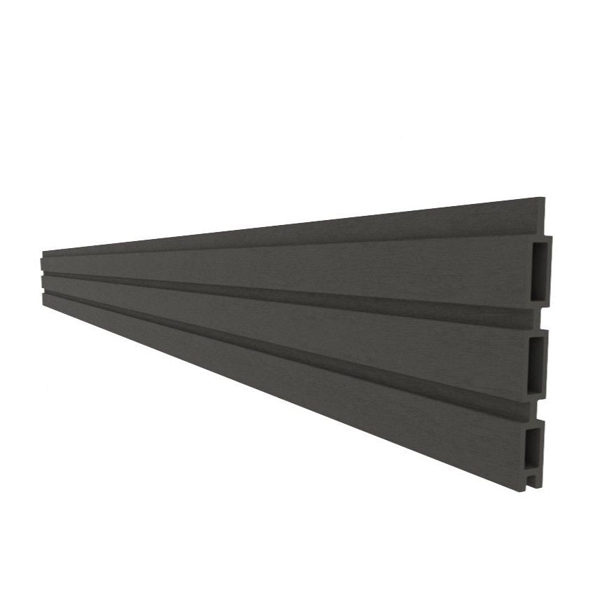 WPC plotová doska AURORA 167x20x1830mm, sivá