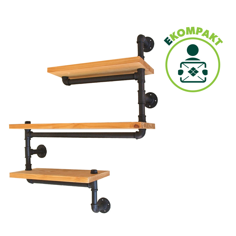 Police na stěnu HAD světlá - 009