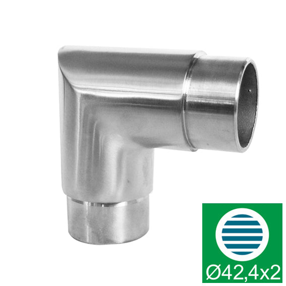 Nerezová spojka madla lomená