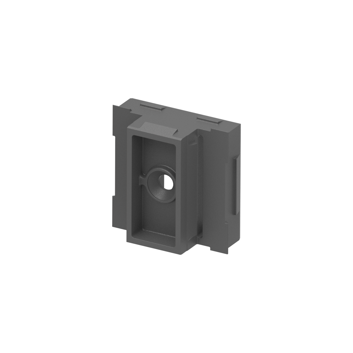 Click-lock spojka pro fasádní systém, 45 x 25 – Antracit RAL 7016, 50ks