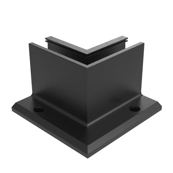 Kotvění vrchní - sklo hliník AL/ELOX/Satin