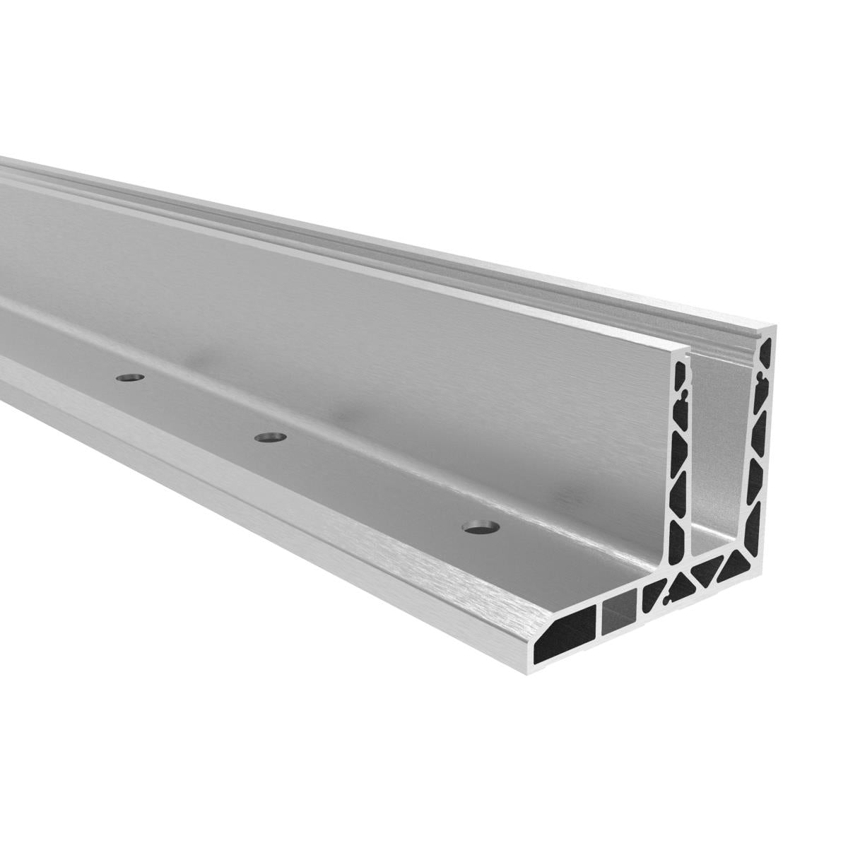 Al kotvící profil - kotvění vrchní