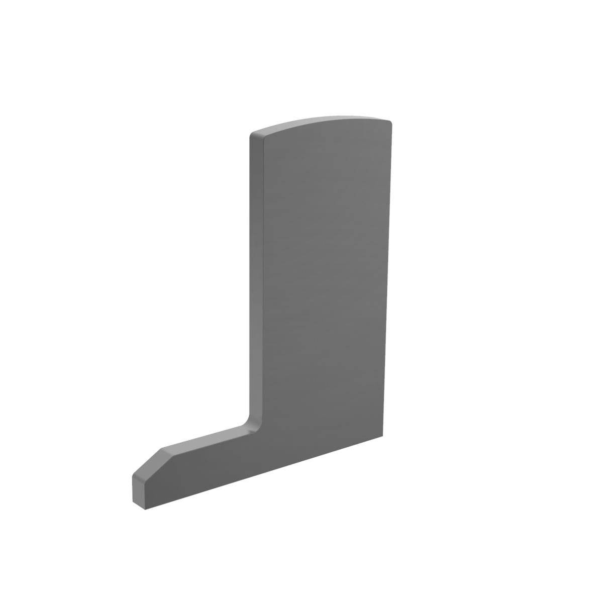 Záslepka pro profil AL/0006-ECO-RAL 7016