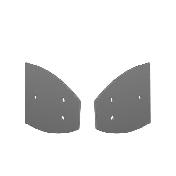 Prosklená markíza hliník profil 0°záslepka