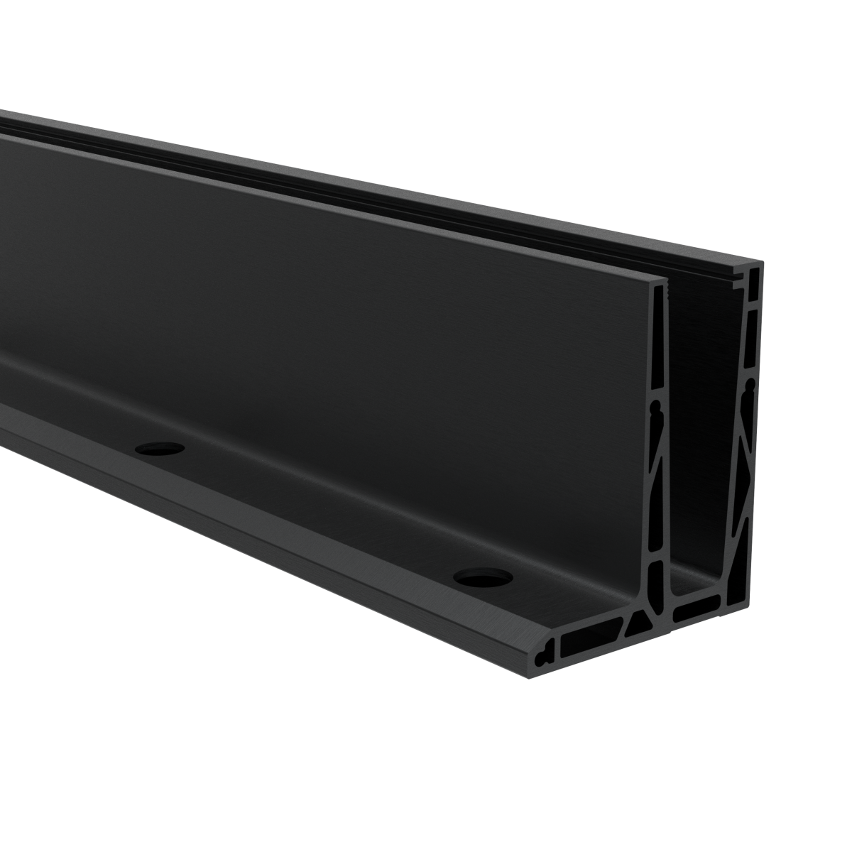 Al kotvící profil - kotvení vrchní