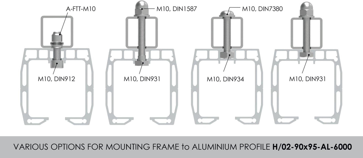 Sada pro posuvnou bránu do 4m profil AL 90x95mm