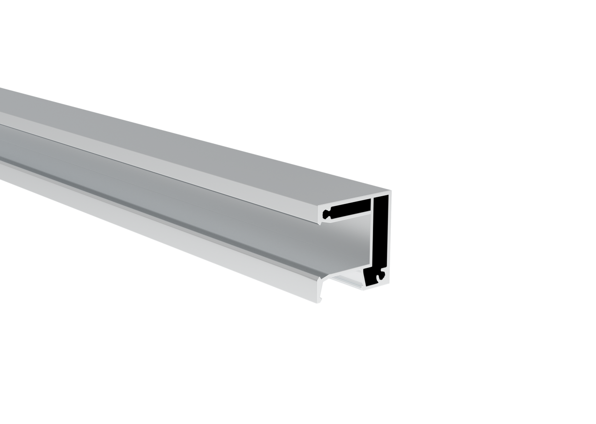 Hliníkový plotový adaptér pro 21mm výplně - 6000mm