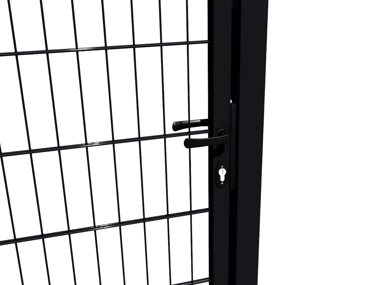 Branka 1kr. 2D BOX ZnPVC 1000x1500mm RAL 9005 černá matná