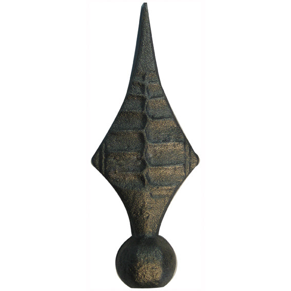 Kovaná špice,Kovaný plot h165, b57,5, n25mm