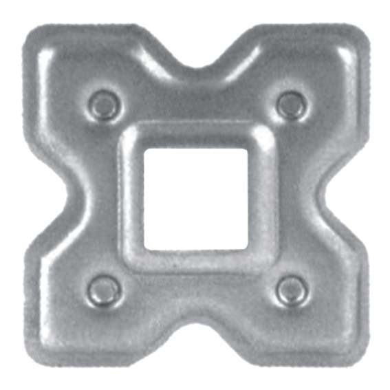 Květ list,podložka - brána,oploceni 62x62, 16x16,