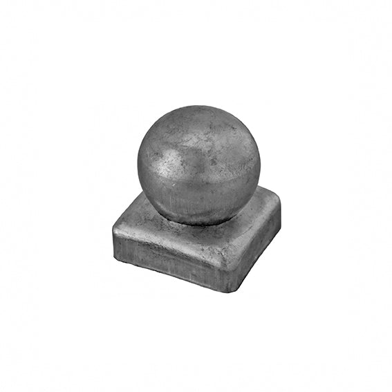 Krytka na sloupek s koulí 40x40, D40, t0,7mm