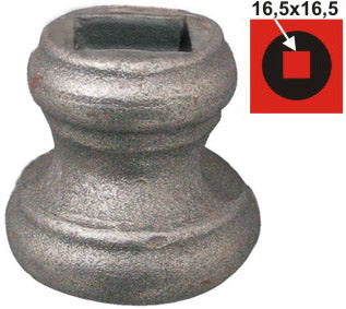 Výkovek,kovaný prvek,plot h44xD45mm