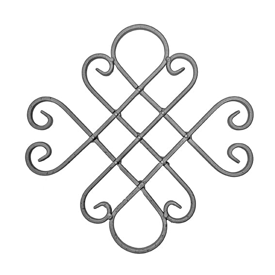 Rozeta kovaná,květ list, plot,brána,zábradlí h410,