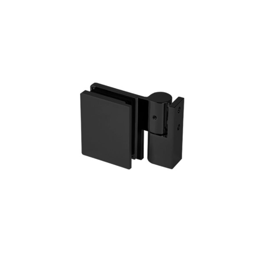 Hinge for glass shower door